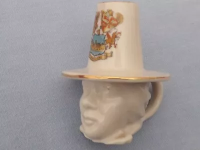 Buy Vintage Gemma Crested Porcelain/china Ware Crest For Llandudno..welsh Hat... • 9.99£