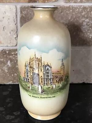 Buy Vintage Shelley Souvenir Vase The Abbey, Dunfermline 16cm Tall • 14.99£