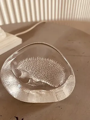 Buy Mats  Jonasson  Hedgehog Art Glass • 22.50£
