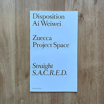 Buy Ai Weiwei - Disposition - Zuecca Project - Art Exhibition Catalogue Book Zine • 7.50£