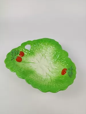 Buy Beswick Ware Serving Plate Dish Lettuce  Cabbage Leaf & Tomato Vintage Tableware • 9.85£
