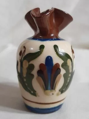 Buy Vintage Torquay Pottery Motto Ware Small Bud Vase • 8.74£