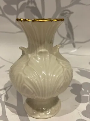 Buy Lenox Elfin Bud Vase Hand Decorated 24k Gold 4” Height Rare In The UK • 10£