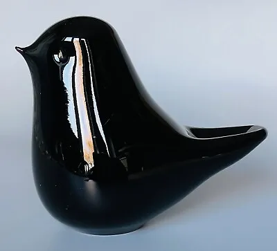 Buy Art Glass Dark Amethyst Bird • 20£
