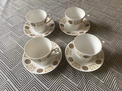 Buy Vintage Royal Vale Bone China Tea Cups And Saucers Autumn Design 8216  • 9.88£