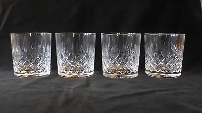 Buy A Set Of Four Thomas Webb Warwick Pattern  Whisky Glasses In Excellent Condition • 40£