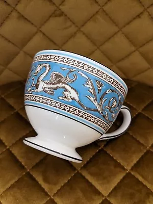 Buy Wedgwood - Florentine - Tea Cup Turquoise Leigh Shape - Replacement VGC • 14.99£