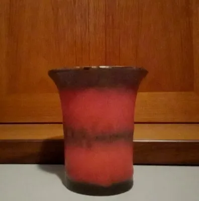 Buy Mid Century West German Fat Lava Vase Abstract Vase  • 5£