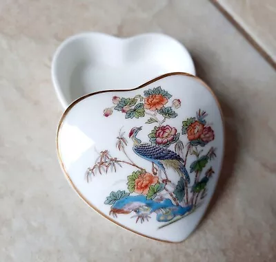 Buy Wedgewood Bone China Heart Trinket  Kutani Crane • 6£