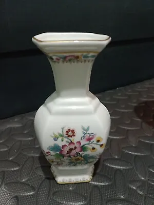 Buy Coalport Ming Rose Bone China Stem Table Vase Floral 15cm 6 Inch Tall • 4.95£