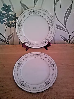 Buy Wade Diane Dinner Plates Fine Porcelain China Japan - Set Of 2 - Diameter 26cm • 12.95£