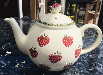 Buy Teapot Price Kensington Potteries Hand Painted Strawberries Collectable Vintage • 21.99£