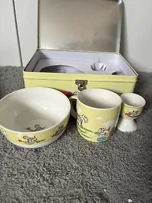 Buy Cath Kids Cats & Dogs Tin Lunch Box Set Includes Bowl, Plate, Mug, & Egg Cup • 24.99£