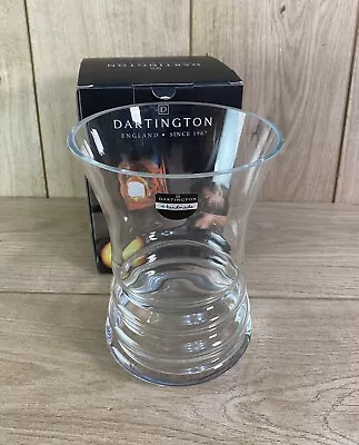 Buy NEW Dartington Crystal Wide Vase Wibble Collection Hand Made Glassware 18cm • 29.95£