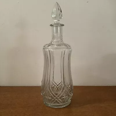 Buy Antique Victorian/Edwardian Glass Decanter With Stopper, 29 Cm Tall In VGC • 19.50£