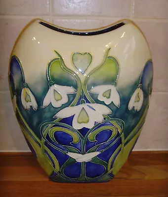 Buy Old Tupton Ware Hand Painted Snowdrop Vase Large 12Inch  Height X 10 Inch Width • 119.99£