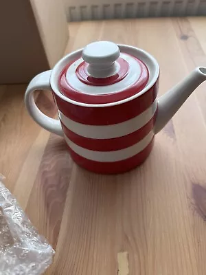 Buy TG Green Cornish Ware Red And White Classic Teapot • 36.44£