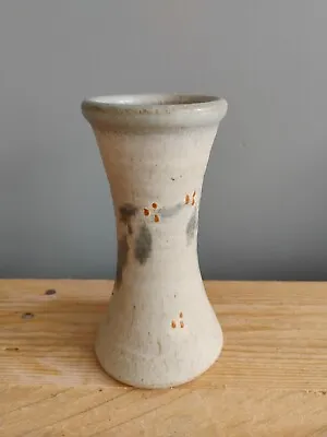Buy Solva Studio Pottery Bud Garden Flower Vase Welsh Ceramic Pembrokeshire Grey • 8£
