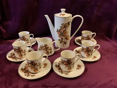 Buy Lord Nelson Pottery Teaset 14 Piece Tea/Coffee Set Whisper Pattern • 22.50£