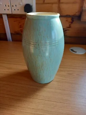 Buy Vintage Govancroft Pottery Glasgow, Light Green, Stoneware Vase - 8.5  Tall • 35£
