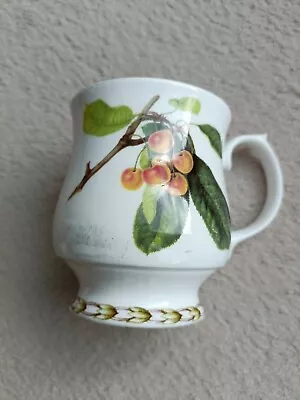 Buy Royal Horticultural Society Mug Peach Queen’s Collection Hooker’s Fruit Footed • 0.99£