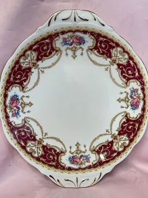 Buy Queen Anne Regency Fine Bone China England Cake Plate ✅ 1119 • 19.99£