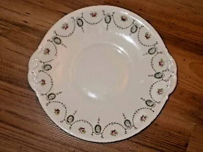 Buy Vintage Tableware Staffordshire China Bread & Butter Cake Plate Cameo Rose • 7.99£