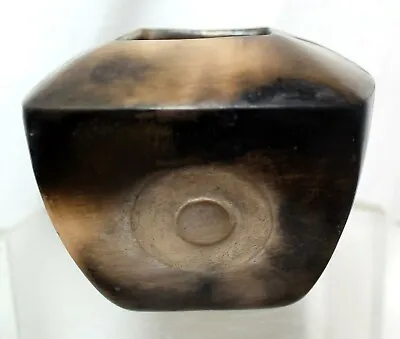 Buy Vtg Signed Bialek Studio Art Pottery Hand Built Pit Fired Carved Jar Pot-6.25    • 37.89£
