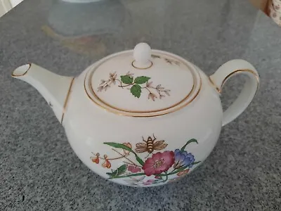 Buy Teapot Vintage Wedgwood Bone China Made In England Sandon W.d. 4010 • 5£