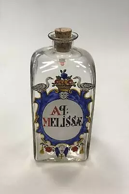 Buy Holmegaard Apotekerflasken, Jar With Text AP MELISSAE From 1986 • 92£