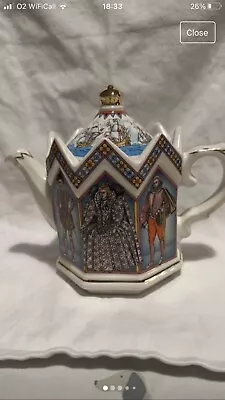 Buy James Sadler  Collectable Teapot, 'Fighting The Spanish Armada'. • 25£