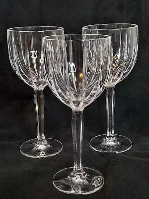 Buy WATERFORD MARQUIS OMEGA WINE GOBLETS 12 Oz GLASSES 8 1/2  TALL SET OF  3 • 26.55£