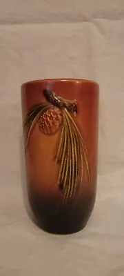 Buy Roseville Pottery Tumbler Pine Cone 1931 Production Copper  • 168.74£