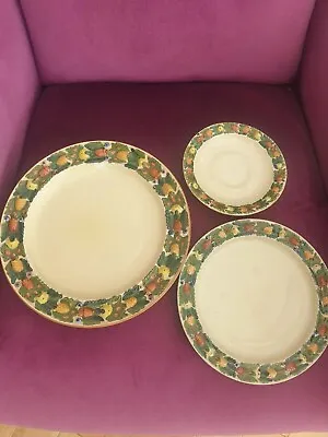 Buy Royal Adams Titian Ware. Della Robbia Pattern. Dinner Plate, Tea Plate & Saucer • 10£