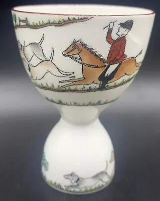 Buy Crown Staffordshire Hunting Scene Egg Cup 3.75  • 47.43£