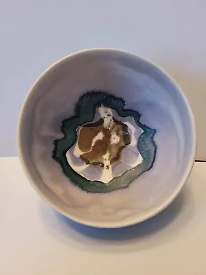 Buy Vtg Aviemore Pottery Bowl Dish Scotland. Handpainted Beautiful Glaze • 19£