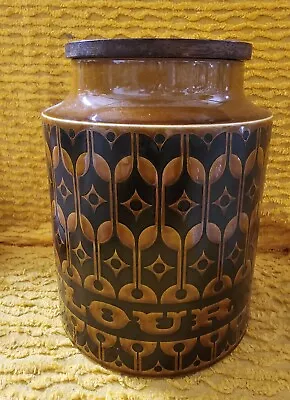 Buy Vintage Hornsea Heirloom 1973 Large Flour Jar • 18£