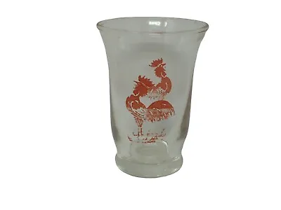 Buy Vintage Red Rooster Juice Glass 3  • 4.70£