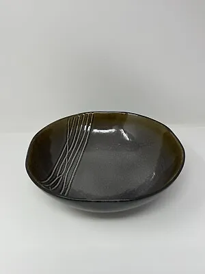 Buy Karen Neuburger ~ KN Home ~ Mineral Collection / Brown Serving Bowl 9 3/4 Inch • 35.99£