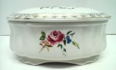 Buy Lord Nelson Ware Bone China - Pot Pourri Lidded Box / Pot - Vintage - Floral • 6.95£