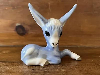 Buy Szeiler  Deer Figurine Ornament Vintage Small Deer Animal Figure - Blue • 6£