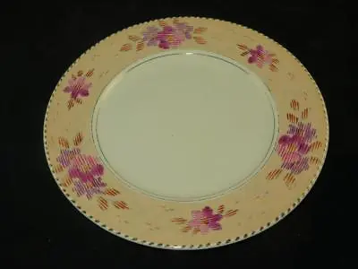 Buy Vintage Replacement China Burleigh Ware DINNER PLATE Tudor Pattern 1930s • 3.99£