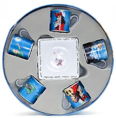 Buy Paul Cardew  Peter Pan  Tea Party Miniature Tea Set 3oz (Set Of 5 Cup & Saucer) • 26.83£