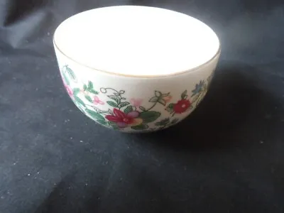 Buy Vintage Crown Staffordshire Thousand Flowers Fine Bone China -  Sugar Bowl • 5£