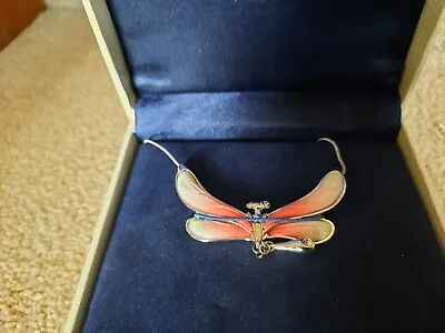 Buy Franz Porcelain Rare Beautiful Jewelry (Necklace Dragonfly) • 35£