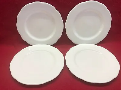 Buy Set 4 White Bone China Royale Tea Plate 16 Cm • 25£