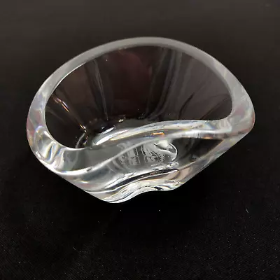 Buy Helena Tynell RIIHIMAEN Lasi Oy Art Glass Bowl Engraved Seal KOP Bank Of Finland • 61.95£