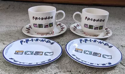 Buy Friends Warner Bros. Cups Saucers + Plates Staffordshire Tableware • 3£