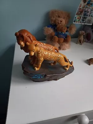 Buy Disney Traditions  Lion King Love At Pride Rock Figurine -unboxed • 0.99£