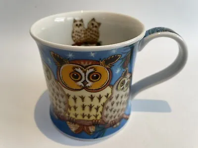 Buy Dunoon Fine Stoneware Hooters Owl Mug Jane Brookshaw • 14.99£